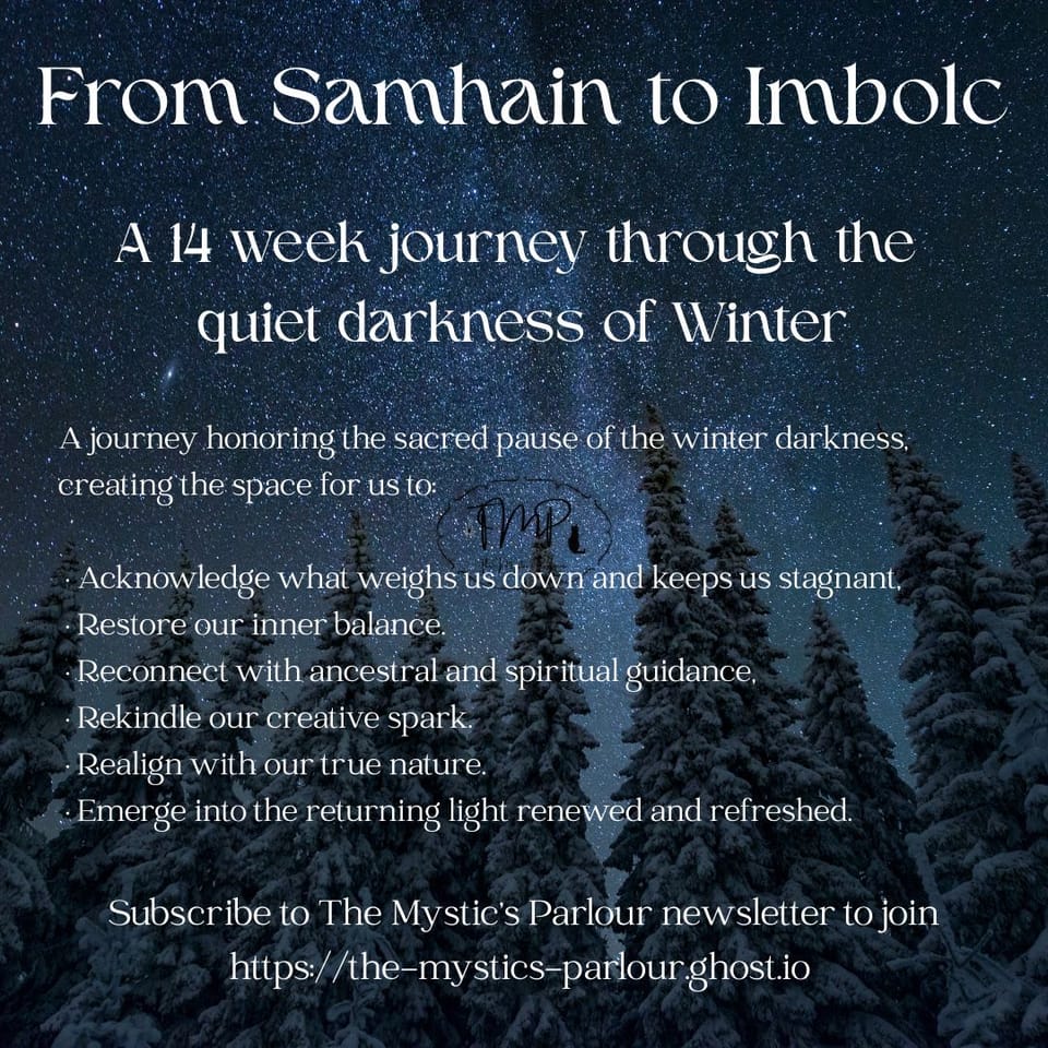 From Samhain to Imbolc